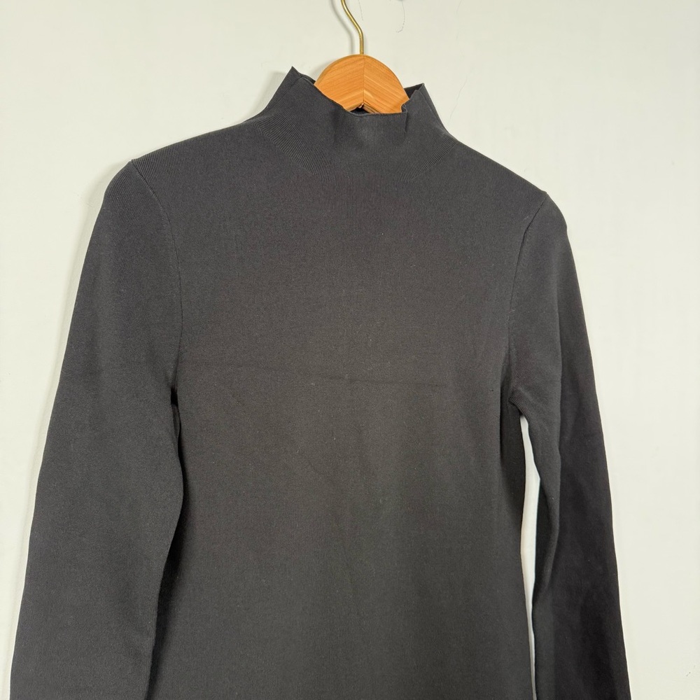 COS Black Maxi Turtleneck Dress - Picture 10 of 16